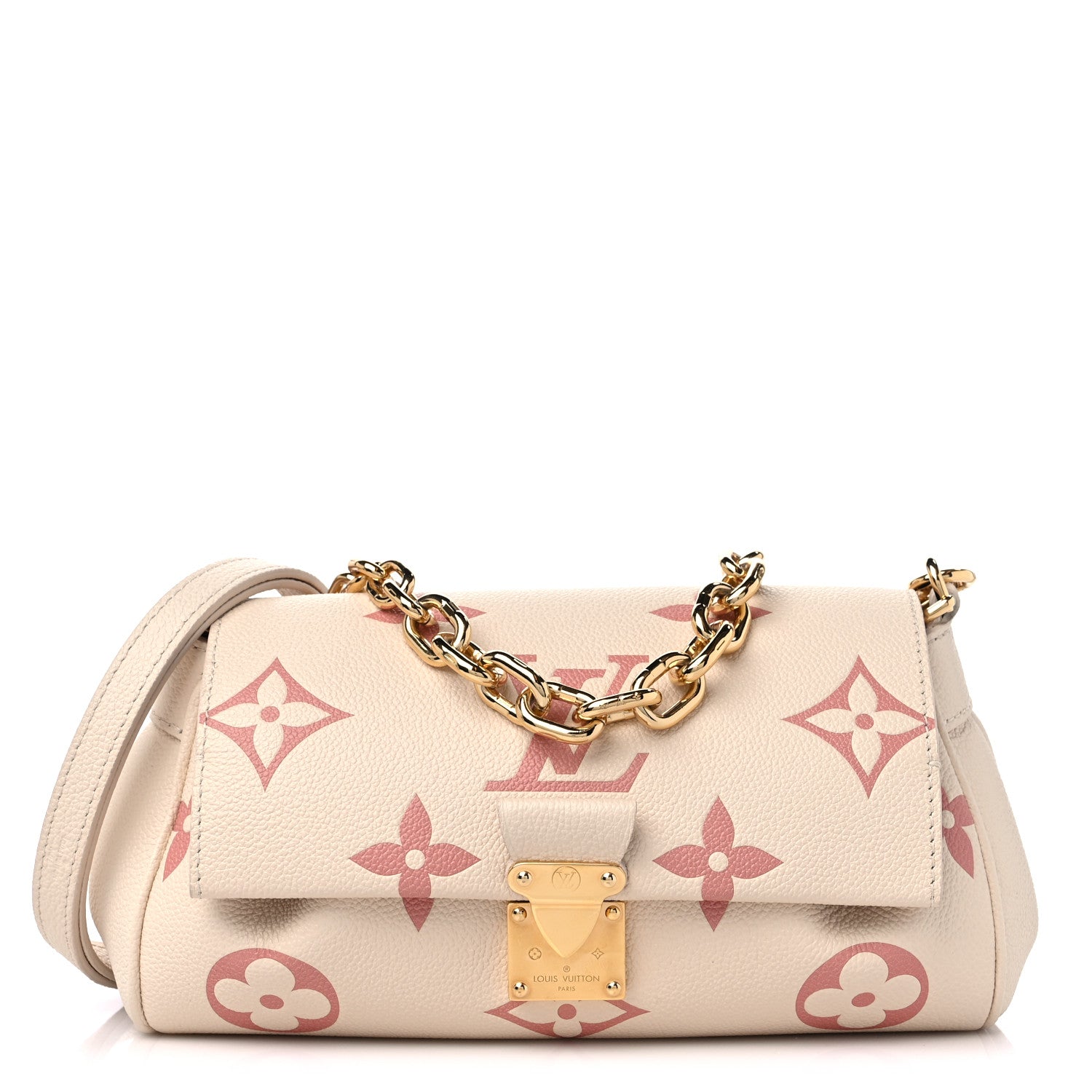 Louis Vuitton Empreinte Monogram Giant Favorite Creme Rose Trianon 1 of 8