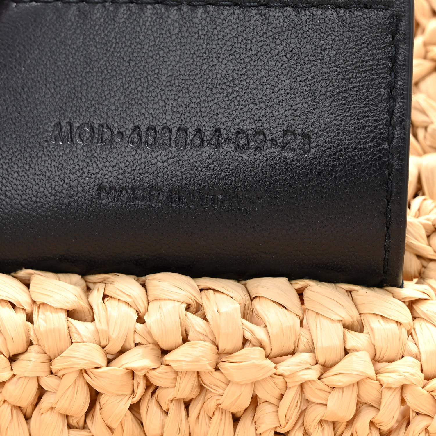 Saint Laurent Raffia Rive Gauche Tote Natural 7 of 11