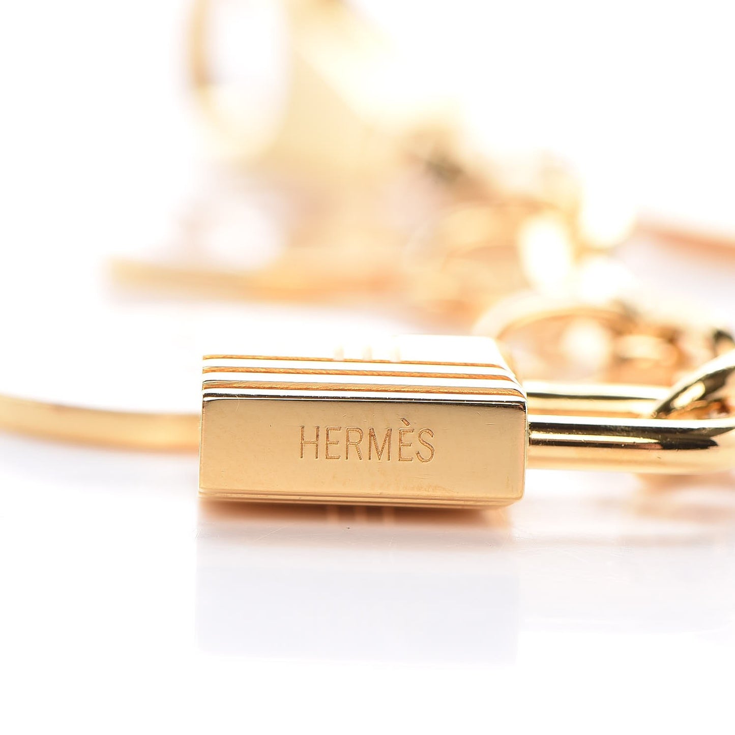 Breloque Bag Charm Gold