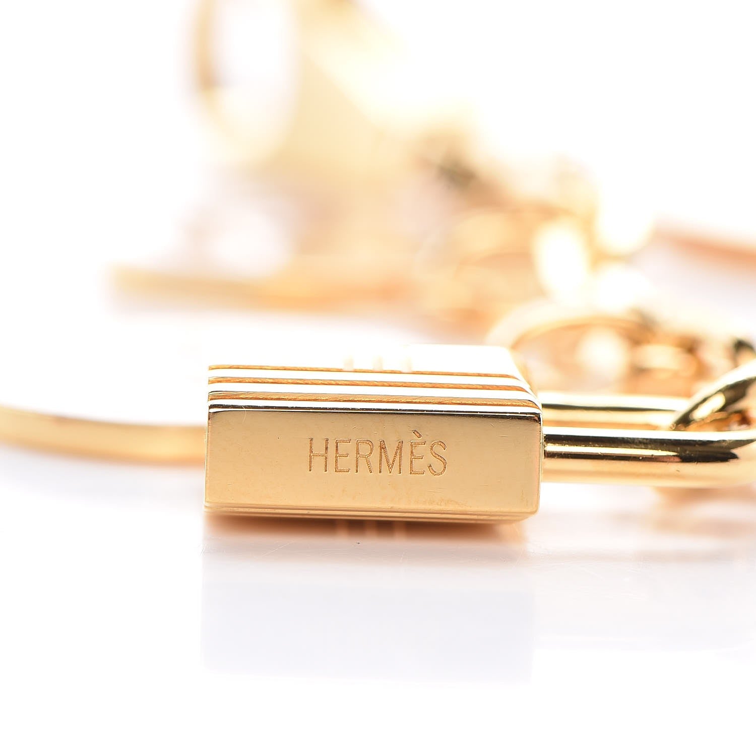 Hermes Breloque Bag Charm Gold 3 of 5