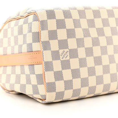 Louis Vuitton Damier Azur Speedy Bandouliere 25 9 of 12