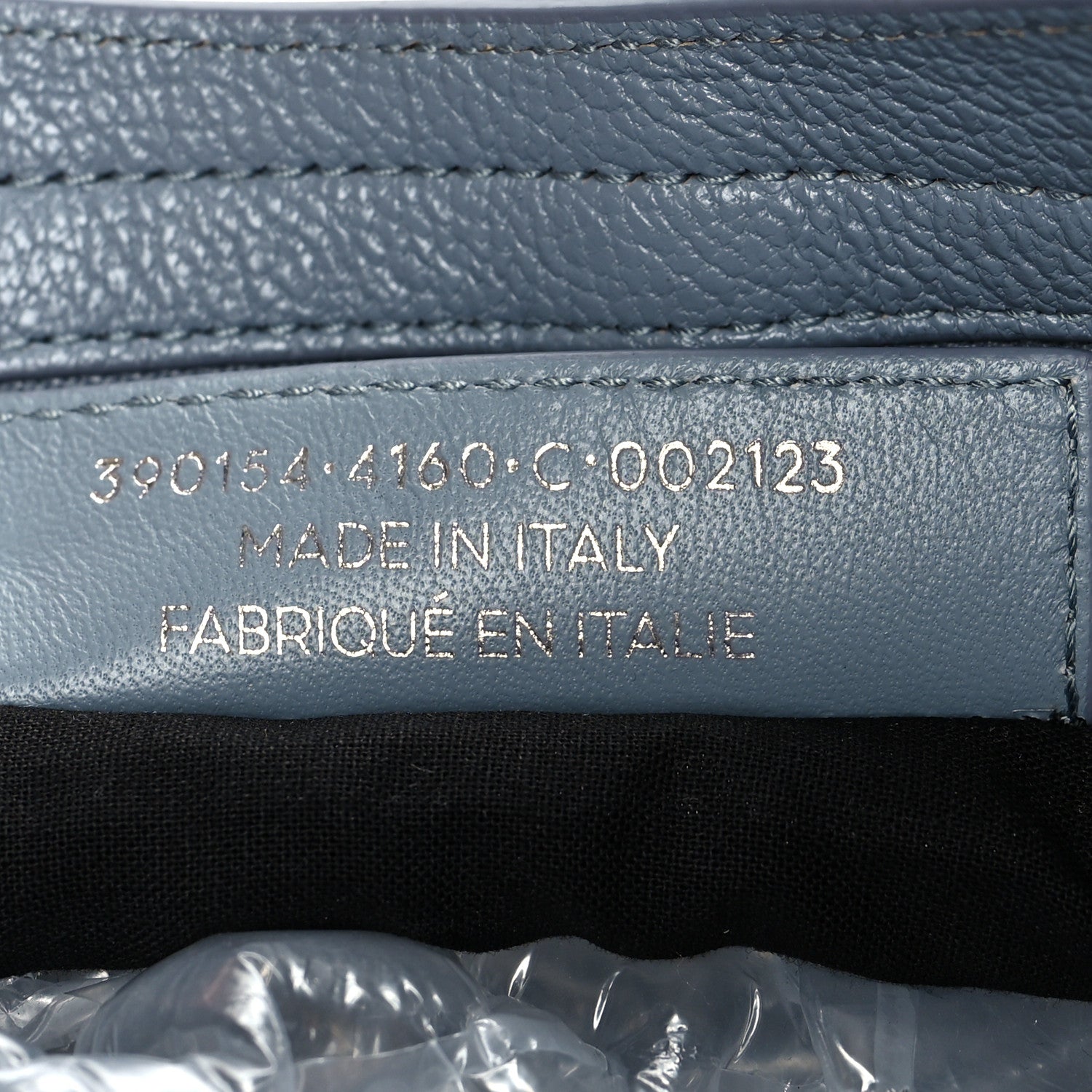 Balenciaga Chevre Silver Metallic Edge Hardware City Bleu Acier 7 of 11