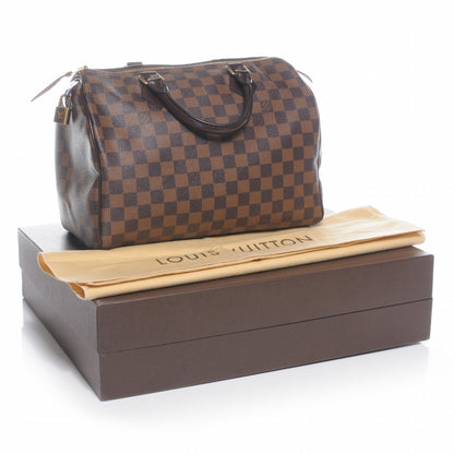Louis Vuitton Damier Ebene Speedy 30 8 of 8