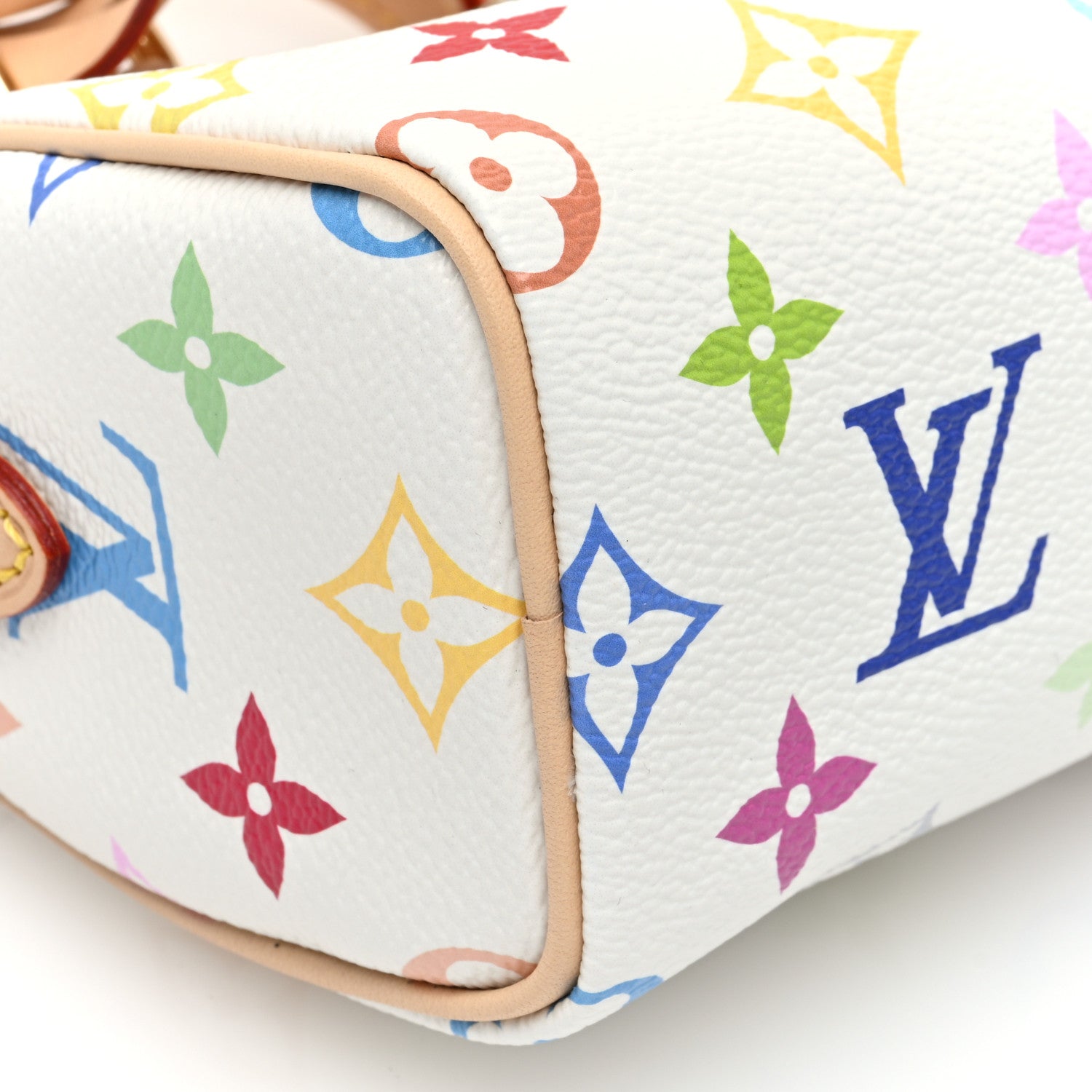 Louis Vuitton LV X TM Monogram Multicolor Nano Speedy White 8 of 10