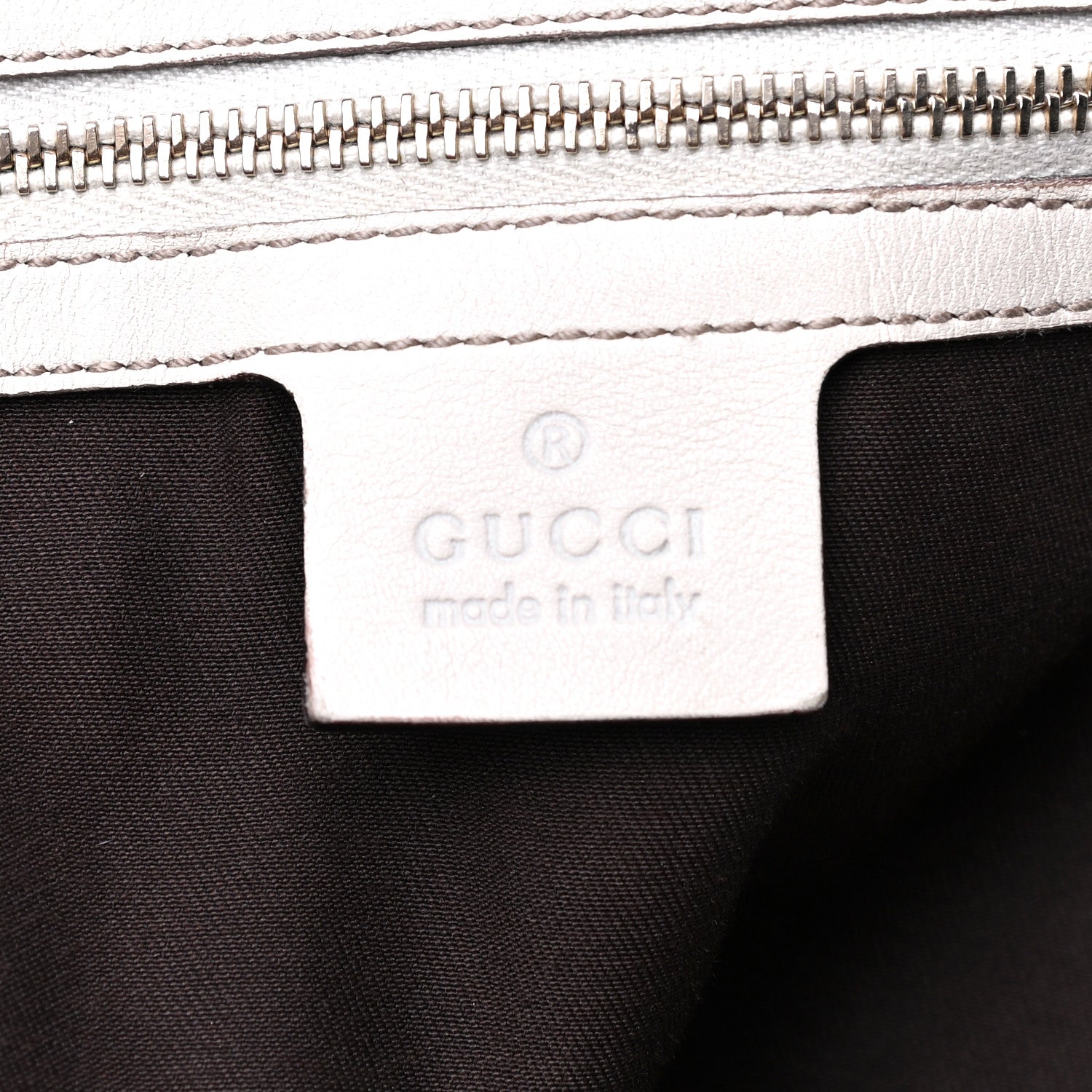 Gucci Calfskin Medium Pelham Shoulder Bag Off White 5 of 6