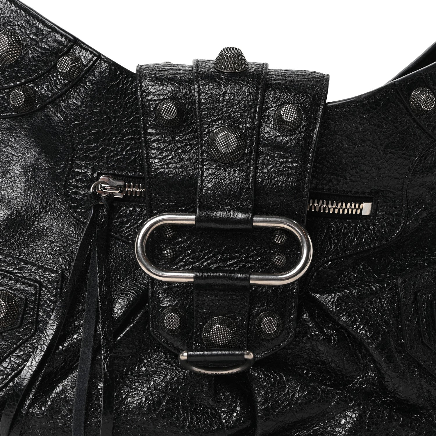 Balenciaga Agneau Arena Medium Le Cagole Shoulder Bag Black 9 of 11