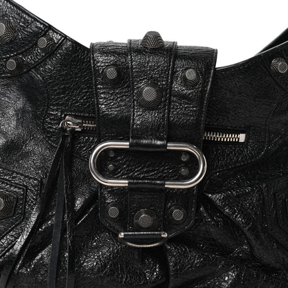 Balenciaga Agneau Arena Medium Le Cagole Shoulder Bag Black 9 of 11