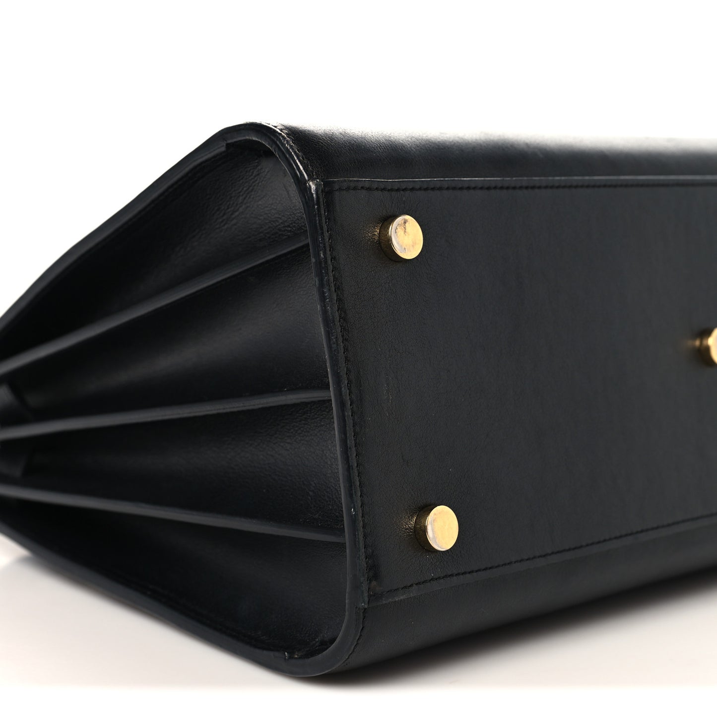 Calfskin Small Sac De Jour Black