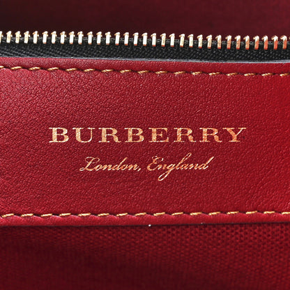 Burberry Horseferry Check Canterbury Tote Red Multicolor 6 of 12