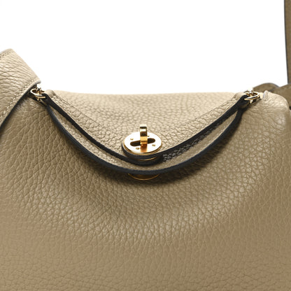 Hermes Taurillon Clemence Mini Lindy 20 Trench 8 of 10