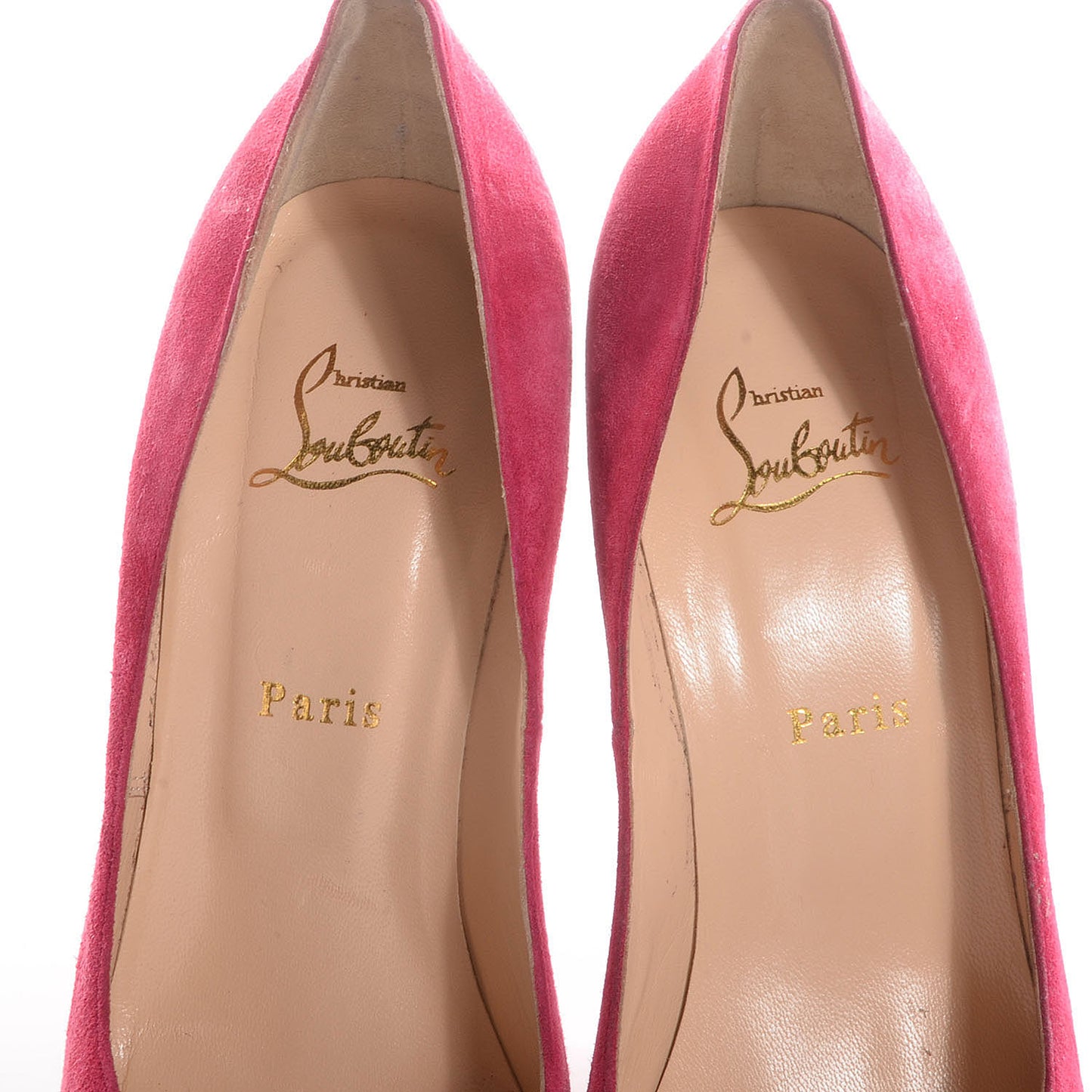 Suede Shameless 160 Peep Toe Heels 41 Pivoine