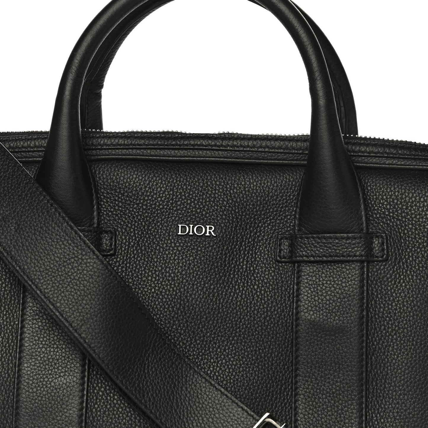 HOMME Calfskin Briefcase Black