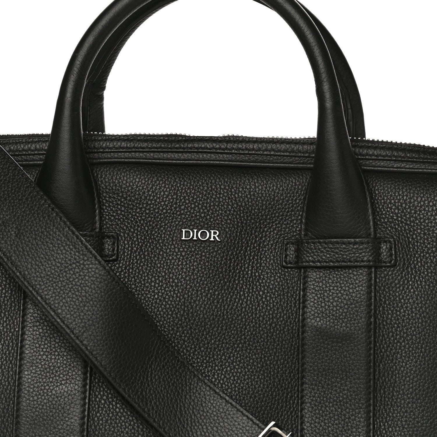 Christian Dior HOMME Calfskin Briefcase Black 6 of 32