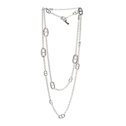 Hermes Sterling Silver Farandole Necklace 120 3 of 5