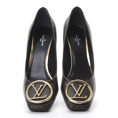 Louis Vuitton Monogram Madeleine Pumps 39 5 of 8