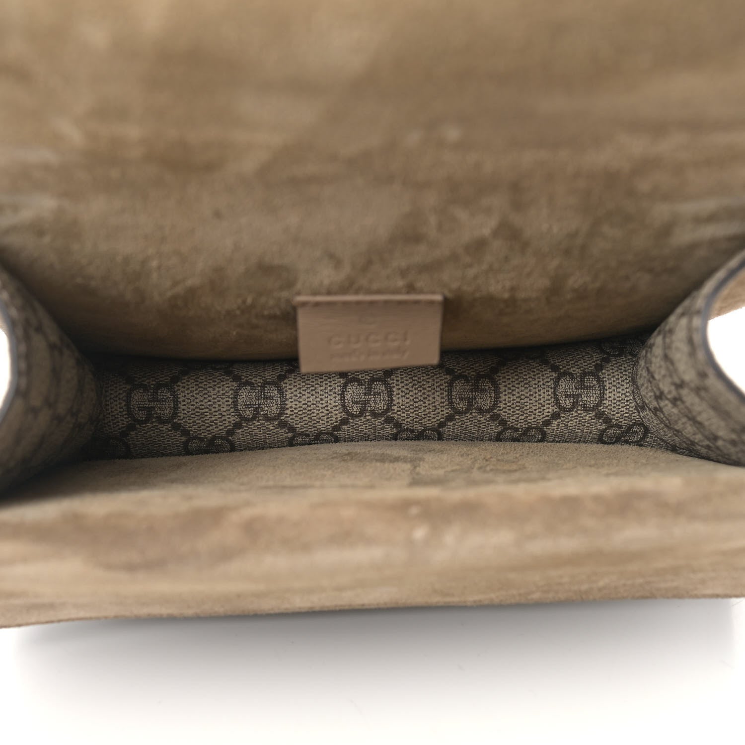Gucci GG Supreme Monogram Mini Dionysus Shoulder Bag Taupe 5 of 12
