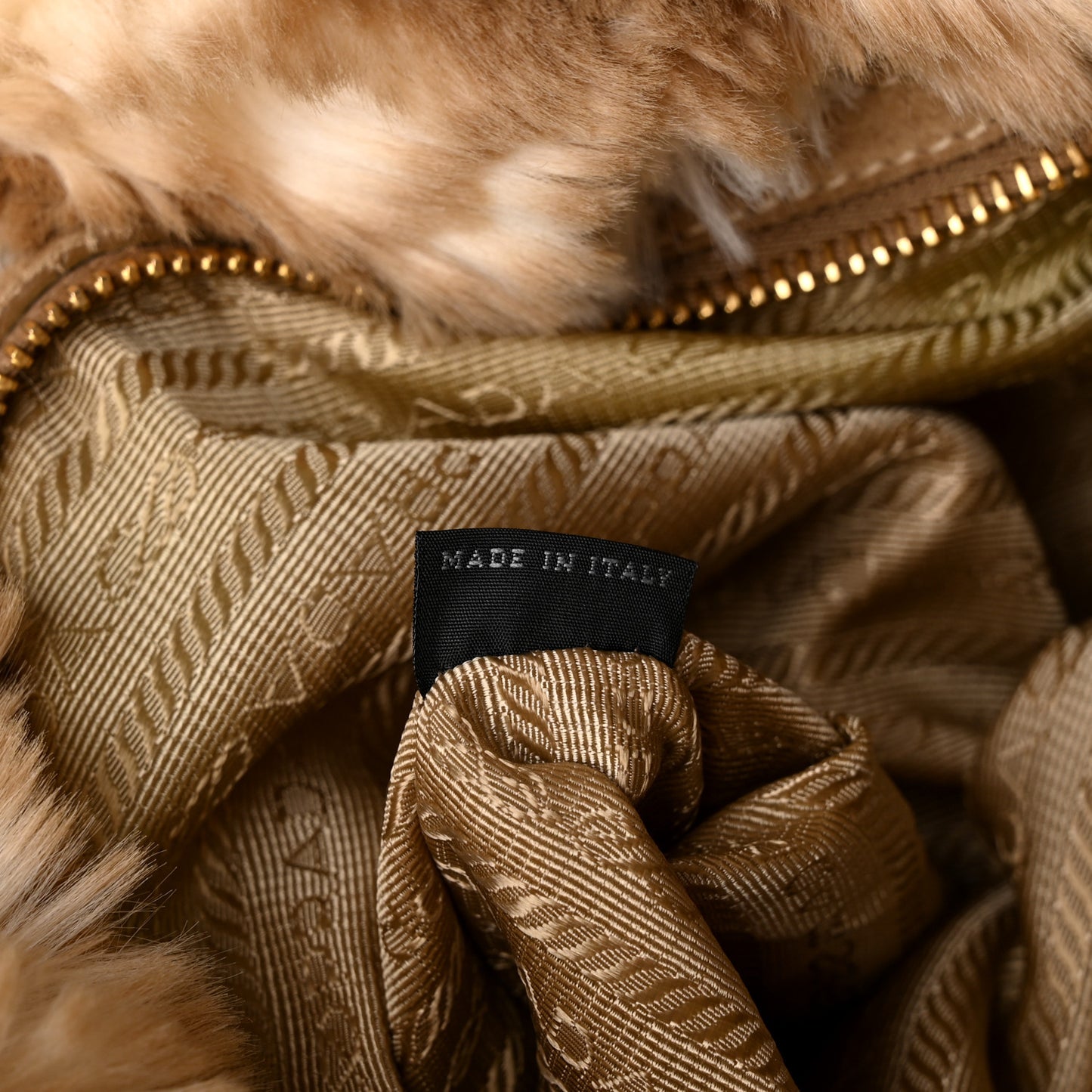 Denim Eco Lapin Logo Tote Avio Cipria