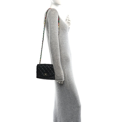 Chanel Lambskin Mixed Fibers Quilted Cocovado Flap Black 2 of 11