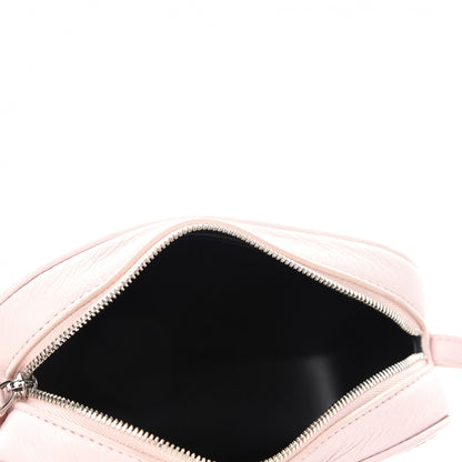 Balenciaga Smooth Calfskin Logo XS Everyday Camera Bag Light Rose Black 5 of 10