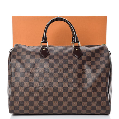 Louis Vuitton Damier Ebene Speedy 35 12 of 12