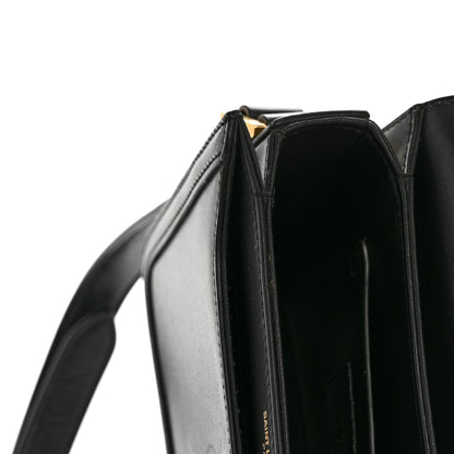 Saint Laurent Smooth Calfskin Small Solferino Satchel Black 13 of 16