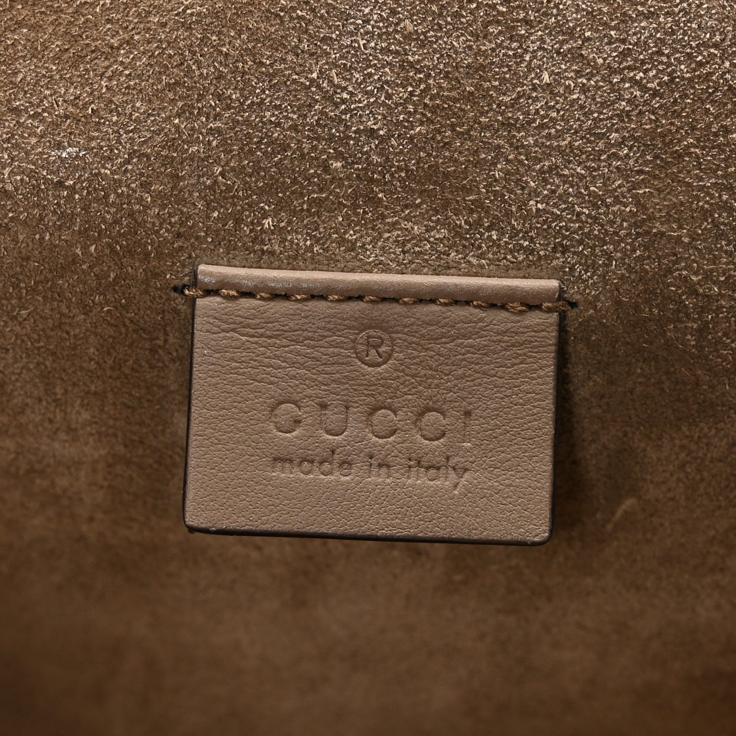 GG Supreme Monogram Small Dionysus Shoulder Bag Taupe