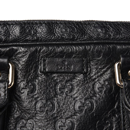 Gucci Guccissima Medium Briefcase Black 10 of 10