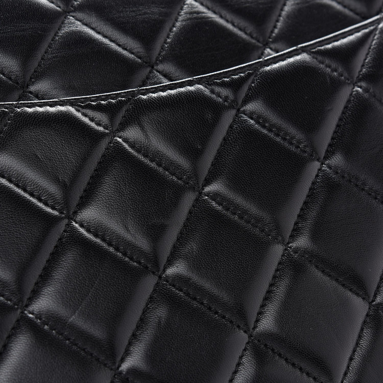 Chanel Lambskin Quilted Large Trendy CC Dual Handle Flap Bag Black 11 of 11