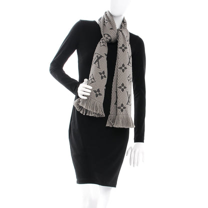 Louis Vuitton Wool Silk Logomania Scarf Verone 2 of 4