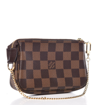 Louis Vuitton Damier Ebene Mini Pochette Accessories 6 of 20