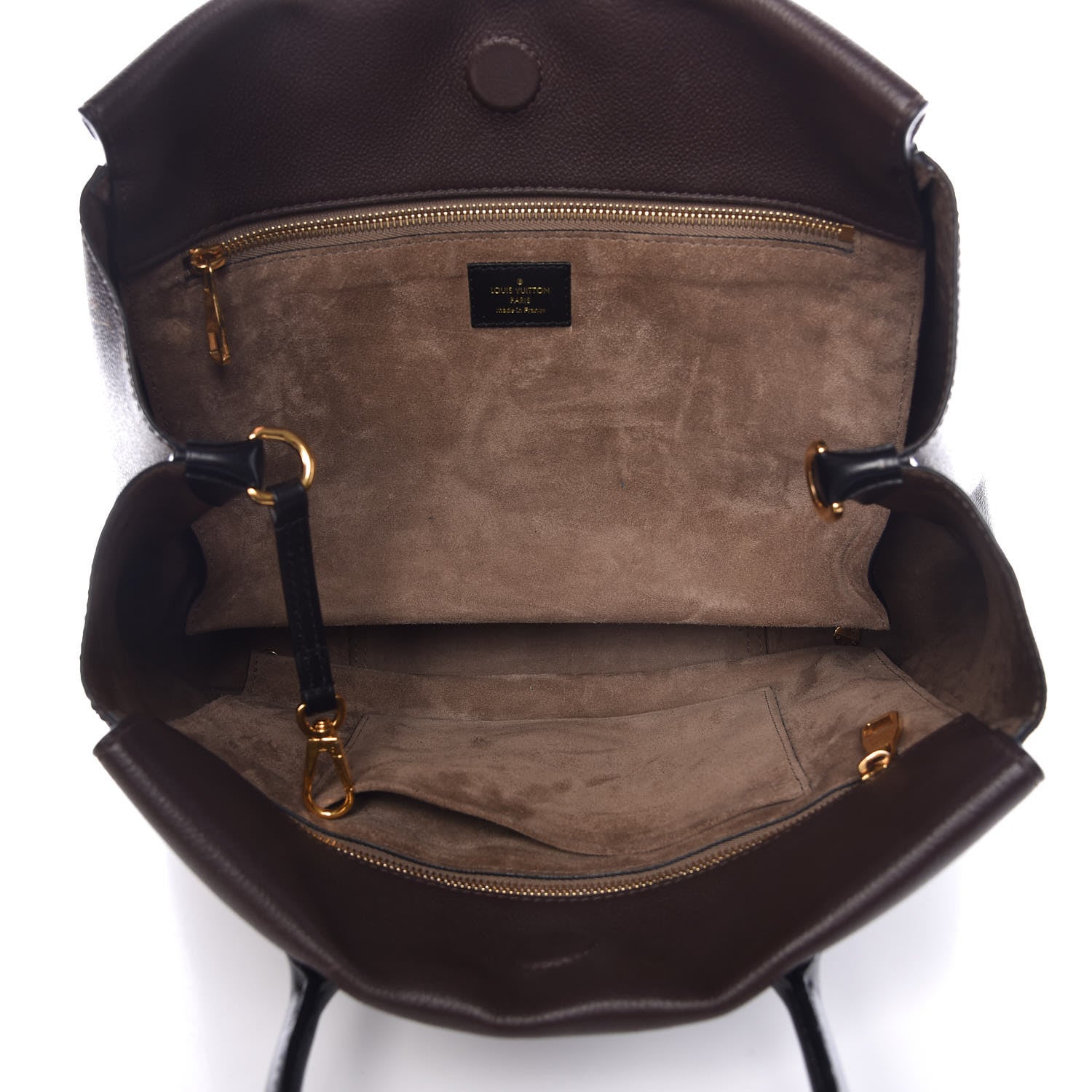 Louis Vuitton Veau Cachemire Monogram Tote W PM Chocolate 5 of 10