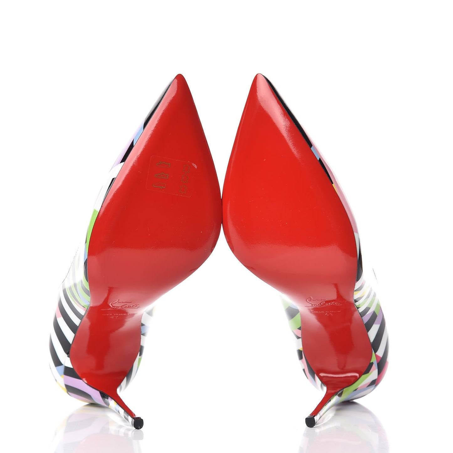 Patent Cinestripes Pigalle Follies 100 Pumps 41 Multi