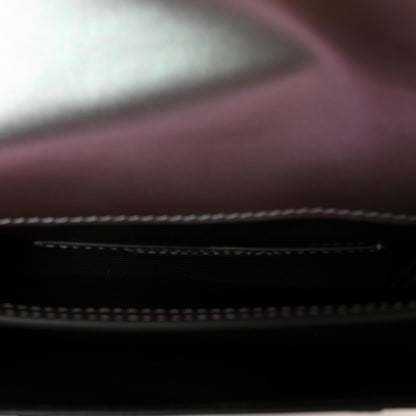 Bulgari Iridescent Calfskin Serpenti Forever Crossbody Bag Purple 4 of 8