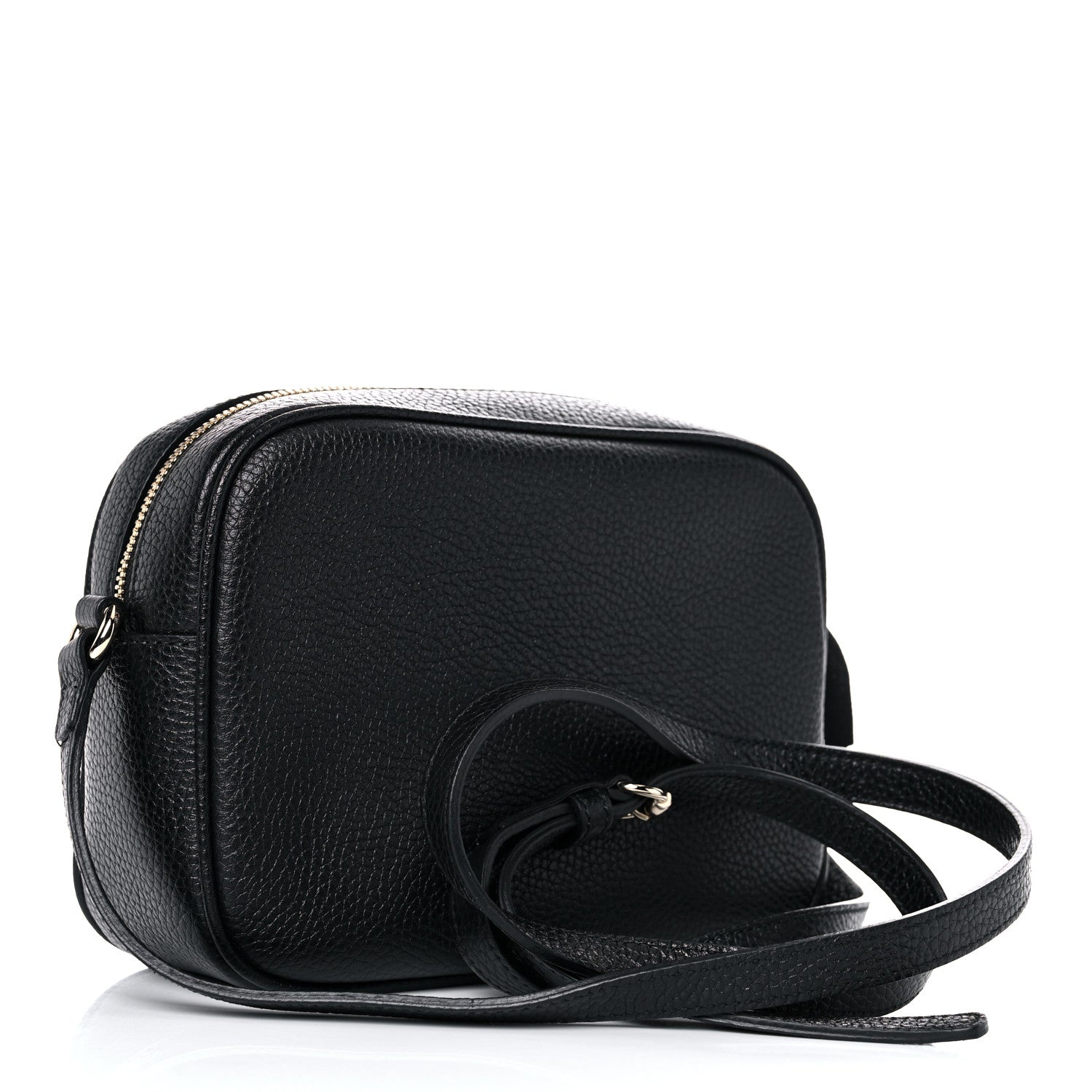 Gucci Pebbled Calfskin Small Soho Disco Bag Black 3 of 10