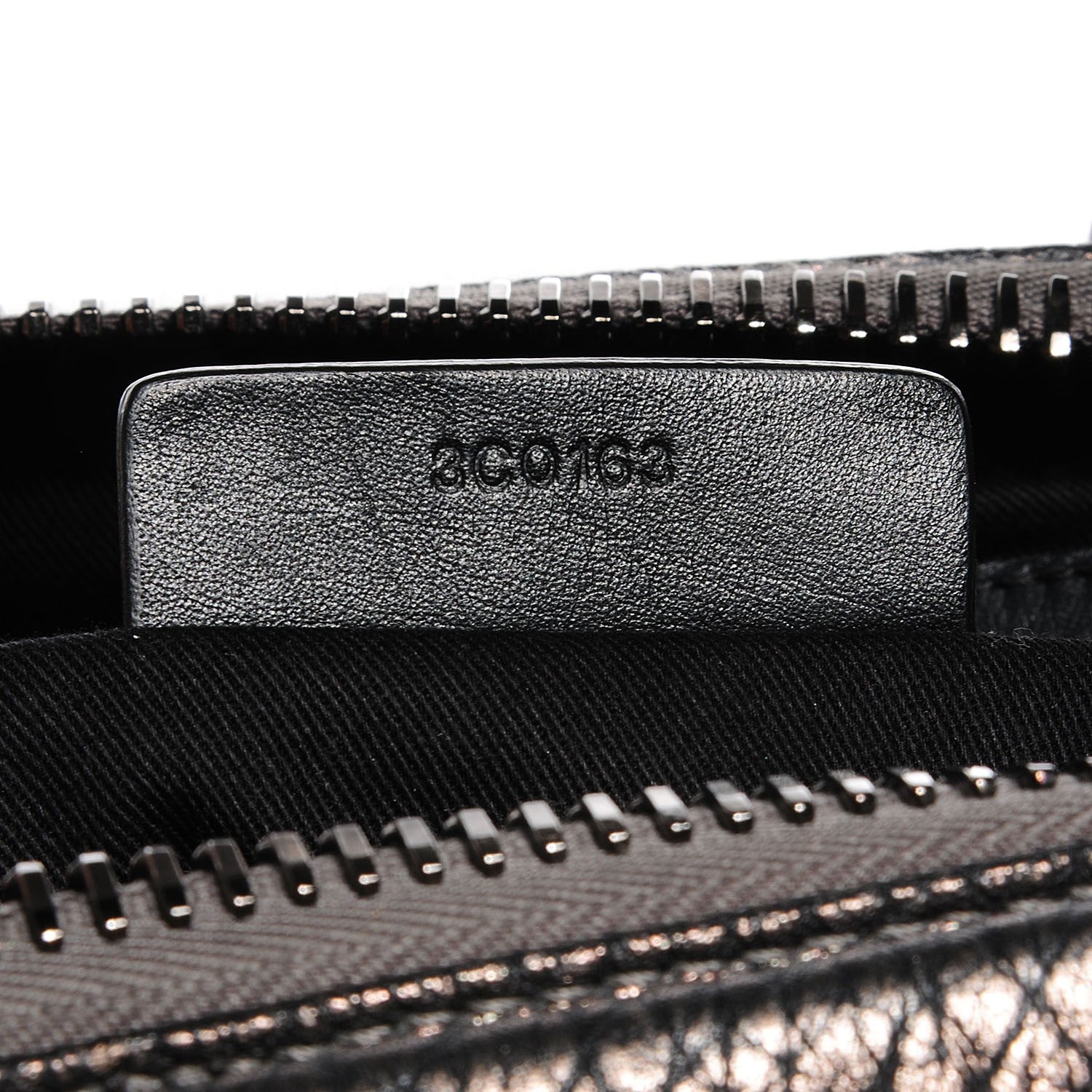 Givenchy Metallic Sugar Goatskin Medium Antigona Gunmetal 8 of 8