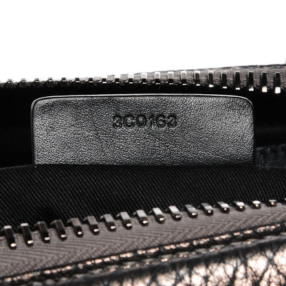 Givenchy Metallic Sugar Goatskin Medium Antigona Gunmetal 8 of 8