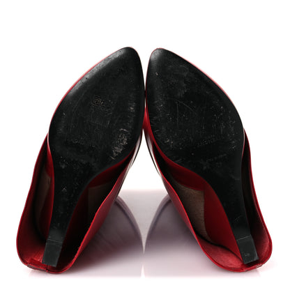 Givenchy Calfskin Shark Lock Pant Boots 40 Red 7 of 13