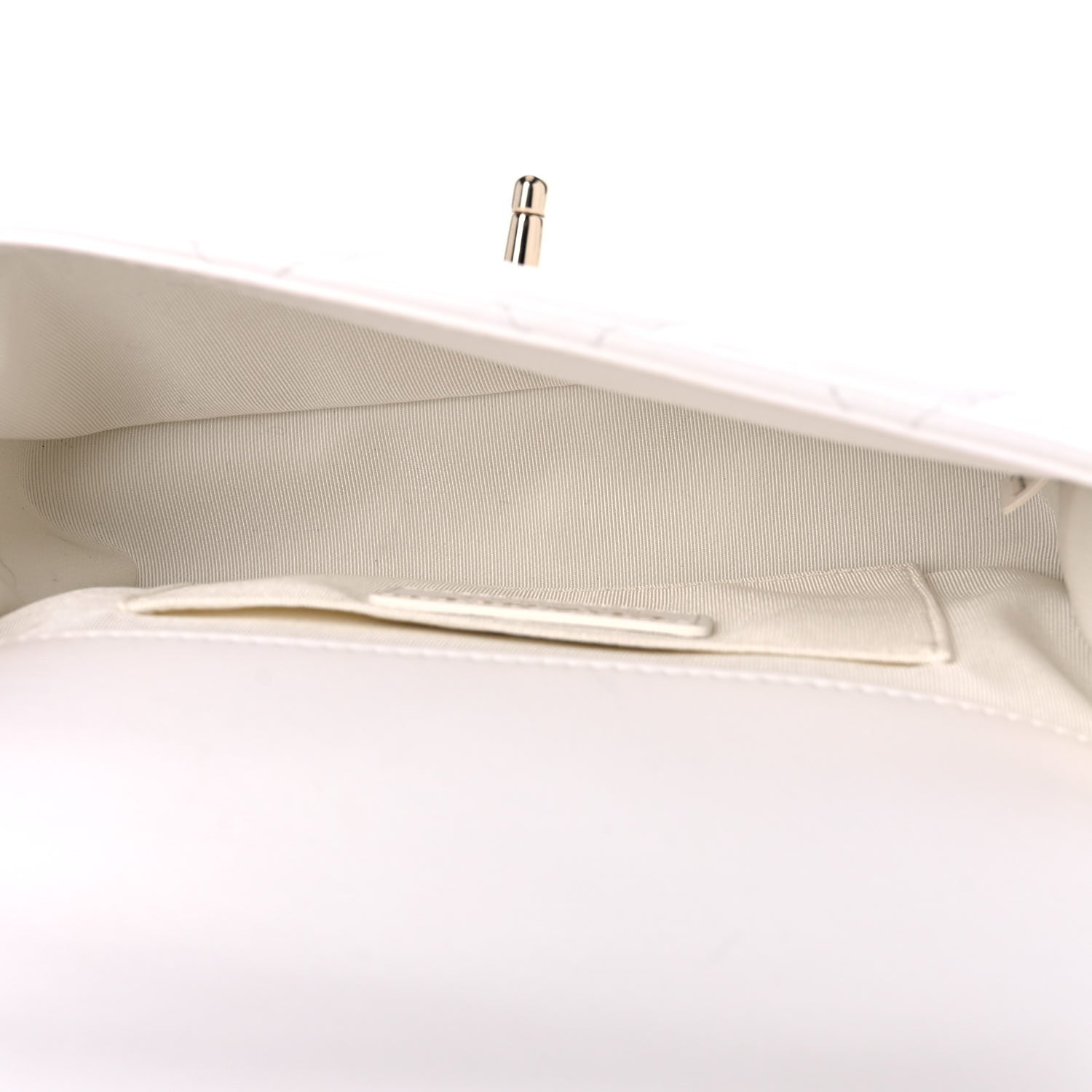 Chanel Lambskin Quilted Small My Precious Flap White 5 of 9