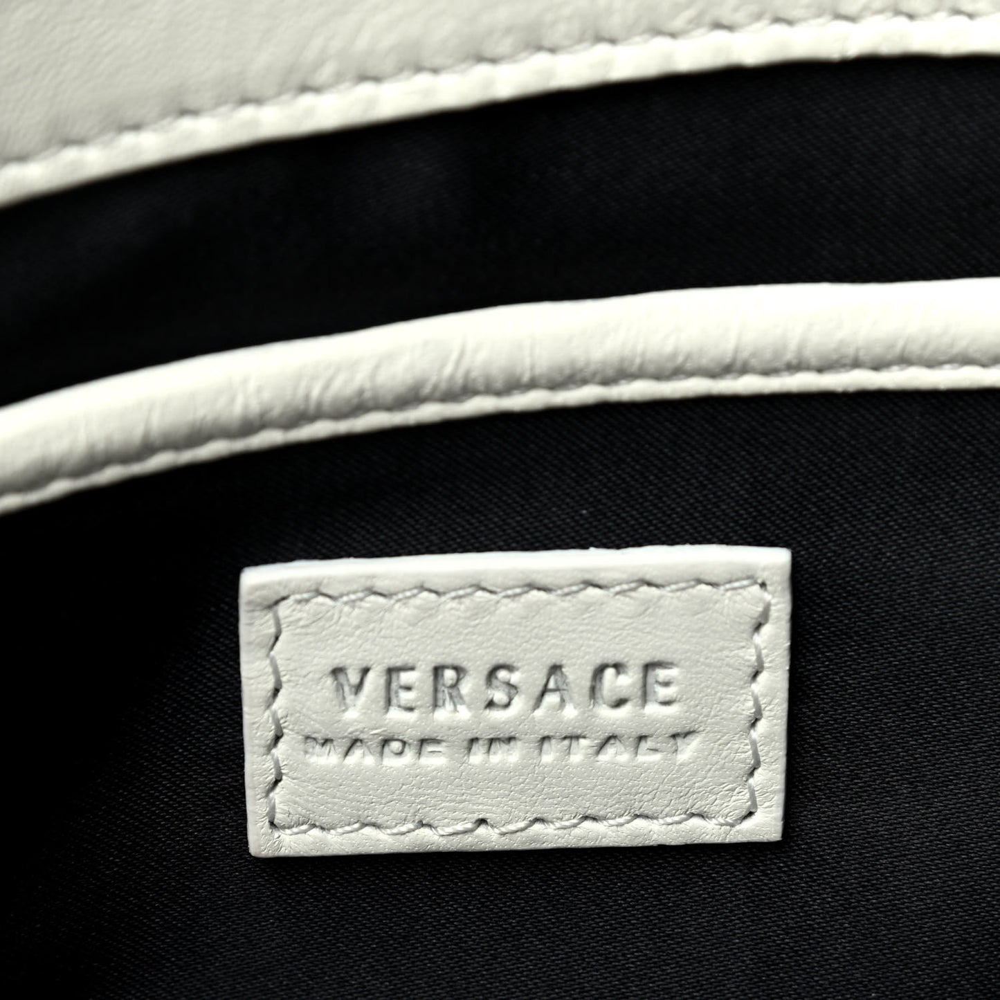 Nappa Palazzo Sultan Shoulder Bag White