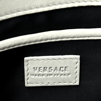 Versace Nappa Palazzo Sultan Shoulder Bag White 6 of 10