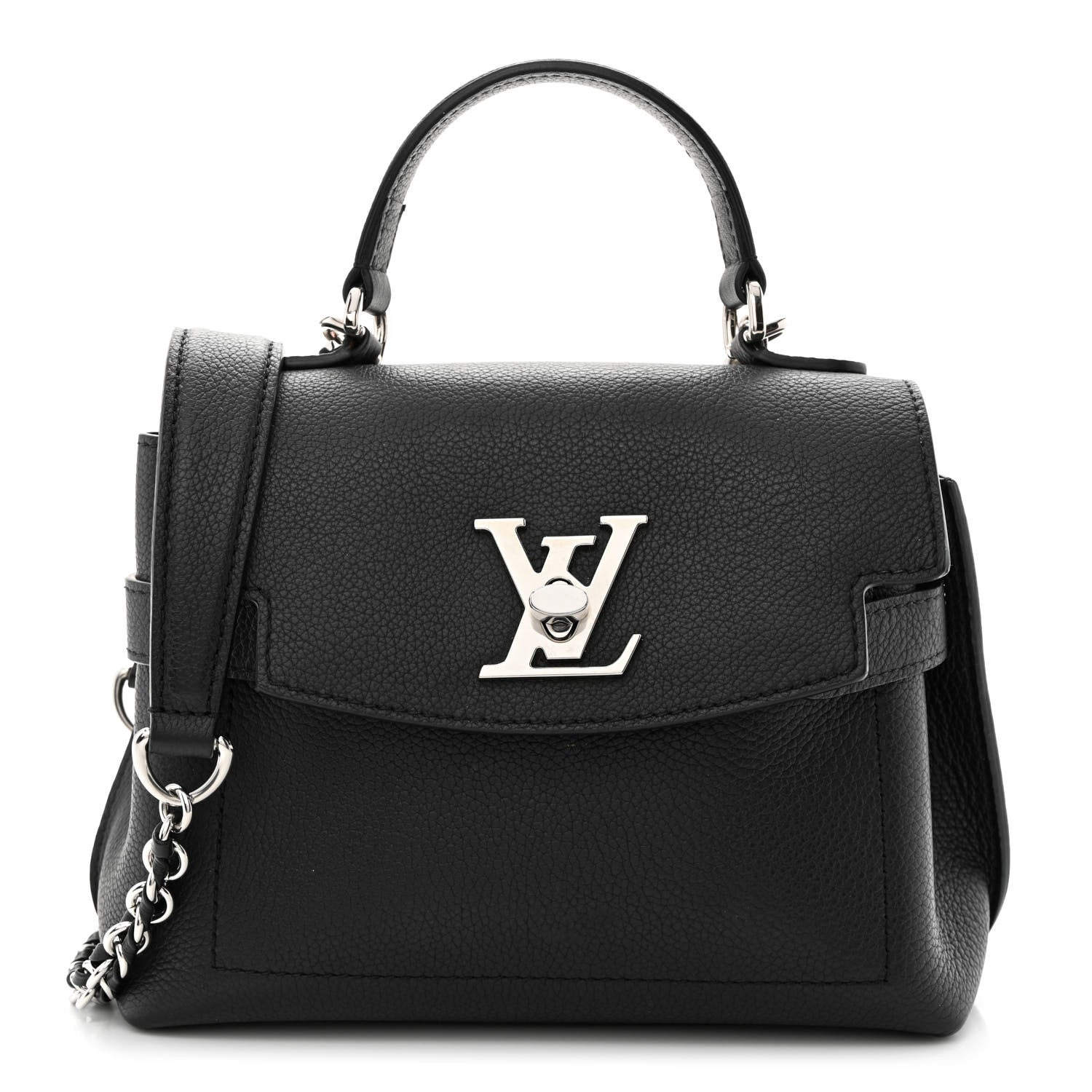 Louis Vuitton Soft Calfskin Mini Lockme Ever Black 1 of 10