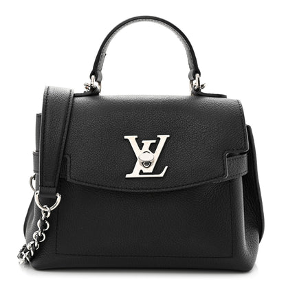 Louis Vuitton Soft Calfskin Mini Lockme Ever Black 1 of 10