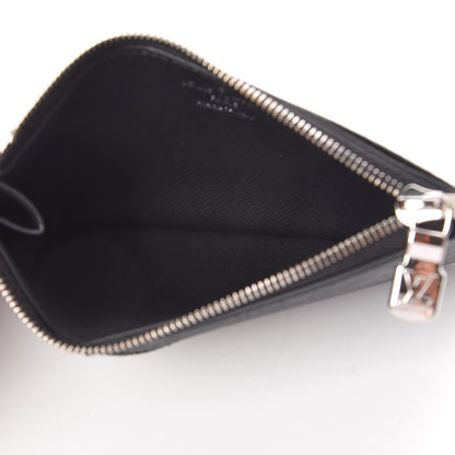 Louis Vuitton Monogram Eclipse Taiga Coin Card Holder 5 of 7