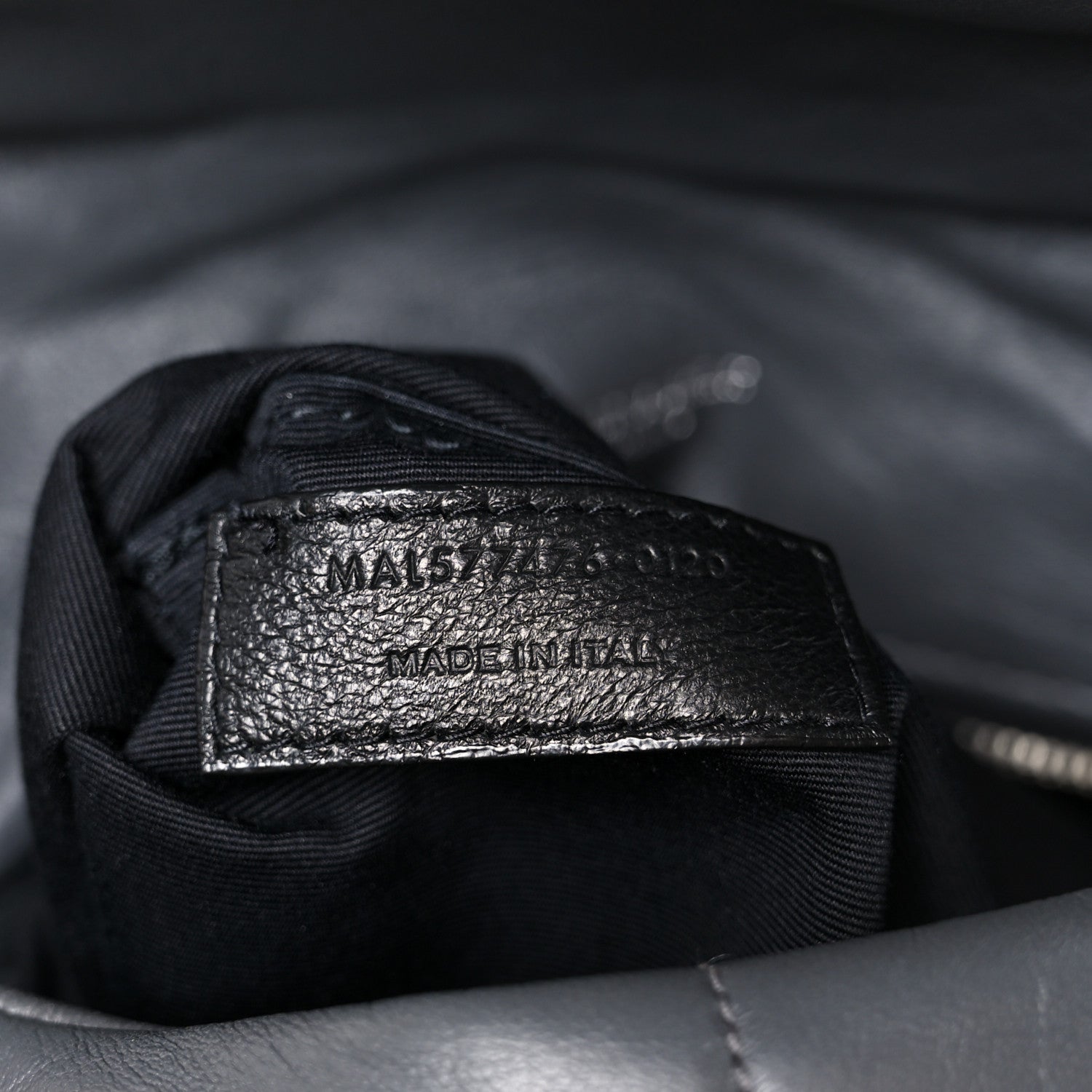 Saint Laurent Lambskin Quilted Small Loulou Puffer Monogram Chain Satchel Storm 8 of 11