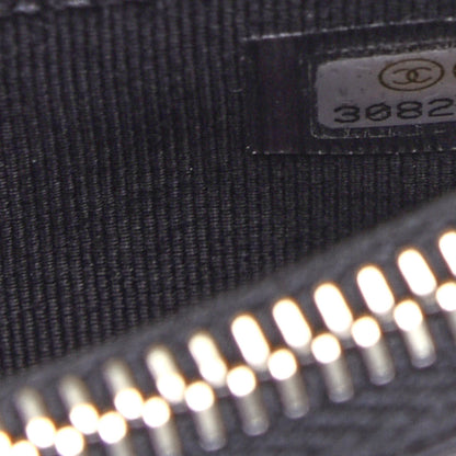 Chanel Caviar Quilted CC Zip Card Holder Black 7 of 8