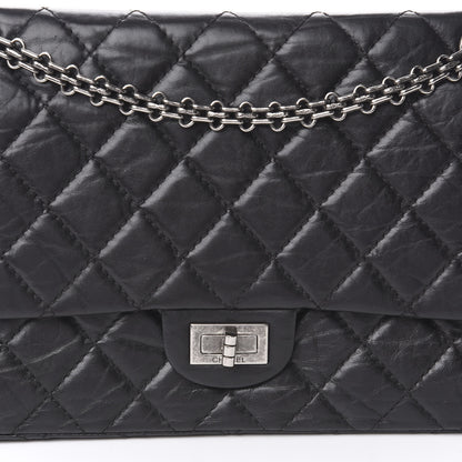 Chanel Aged Calfskin Quilted 2.55 Reissue 226 Flap Black 10 of 10