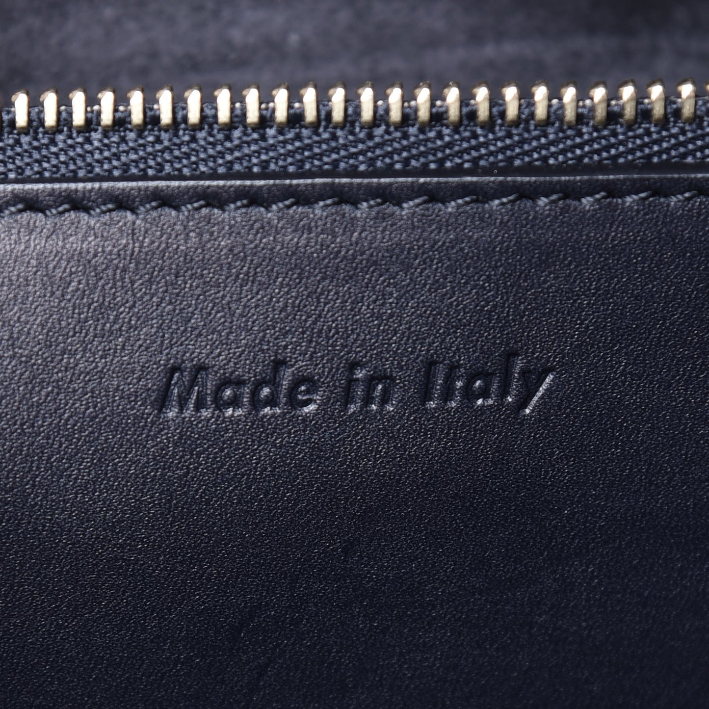 Smooth Calfskin Large Belt Bag Navy Blue