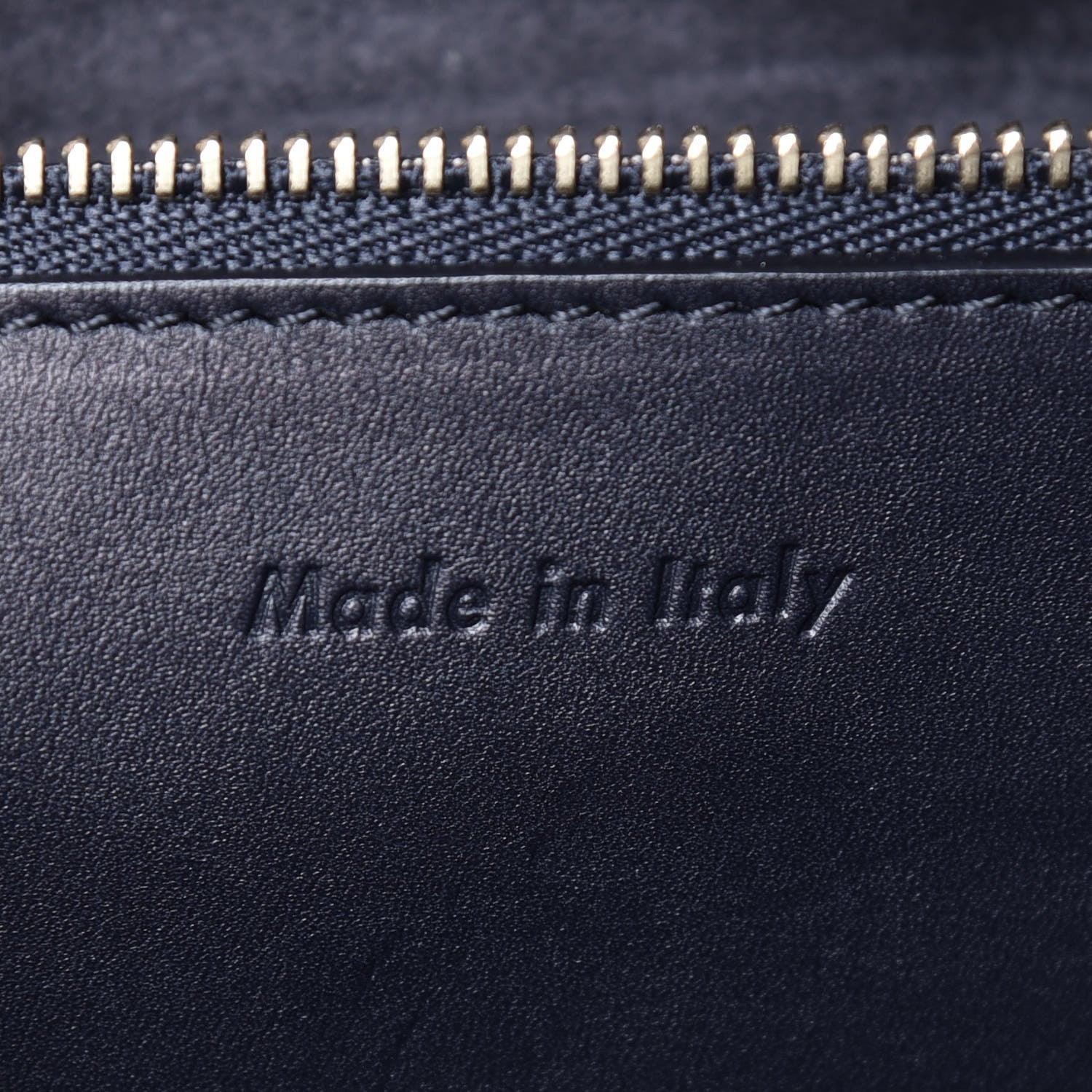 Celine Smooth Calfskin Large Belt Bag Navy Blue 9 of 15