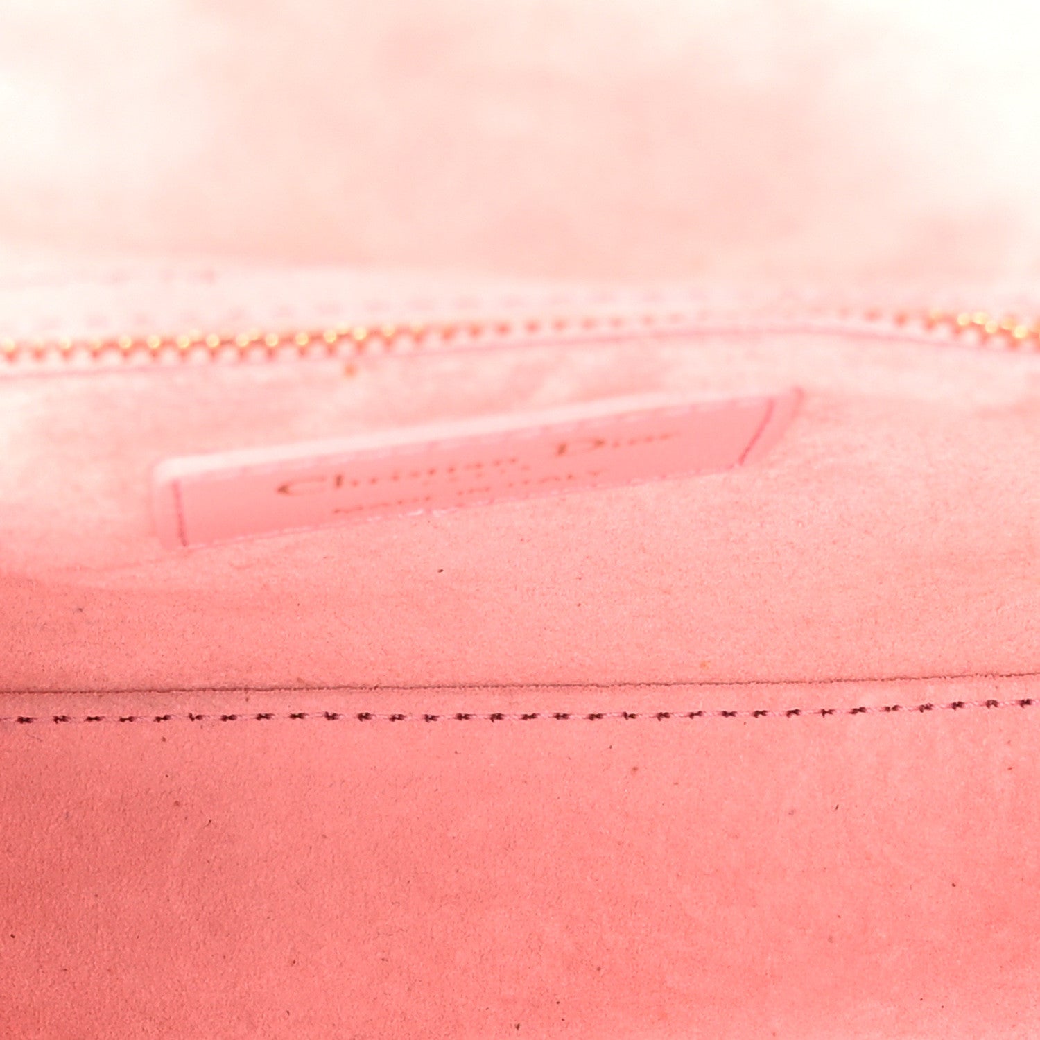 Christian Dior Lambskin Cannage Mini Lady Dior Melacoton 5 of 9