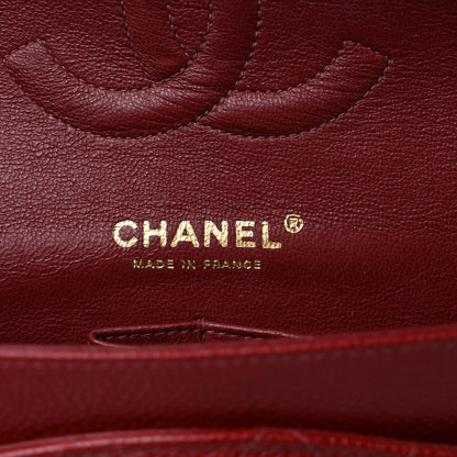 Chanel Caviar Quilted Medium Double Flap Bordeaux 5 of 10